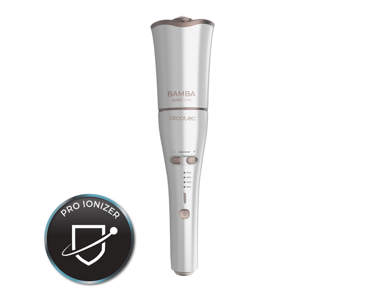 RIZADOR DE PELO AUTOMATICO BAMBA SURFCARE 800 MAGIC WAVES PRO CECOTEC