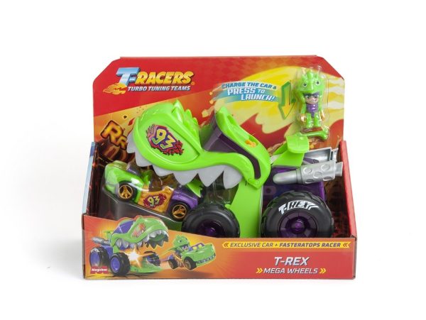 T-RACERS MEGA WHEELS T-SHARK & T-REX - Image 2