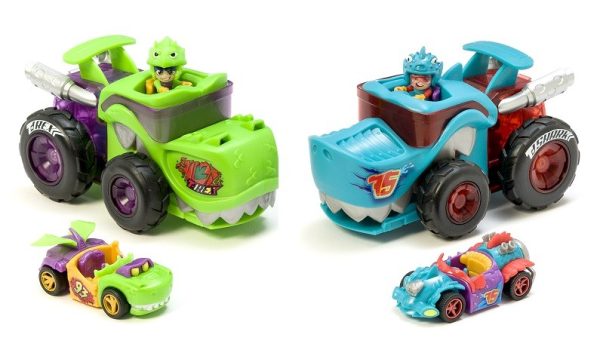 T-RACERS MEGA WHEELS T-SHARK & T-REX - Image 11