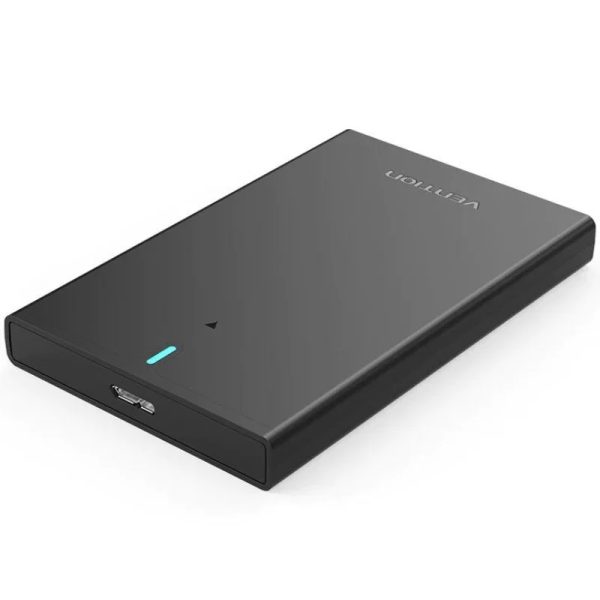 CAJA EXTERNA HDD 2.5'' USB 3.0 MICRO USB NEGRO VENTION