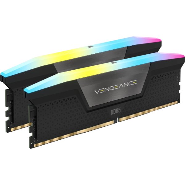 DDR5 64 GB(2X32KIT) 6600 VENGEANCE RGB BLACK CORSAIR