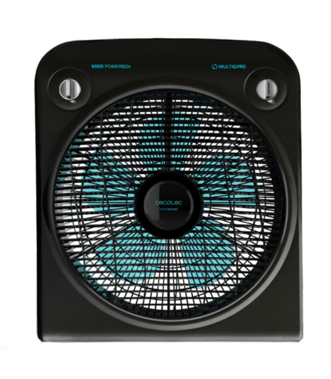 VENTILADOR SUELO CECOTEC ENERGYSILENCE 6000 POWERBOX NEGRO