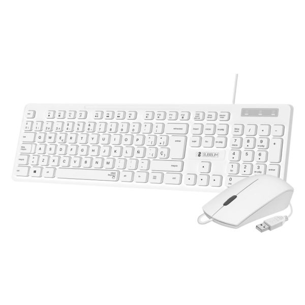 Teclado + raton subblim subkbc - cssk02