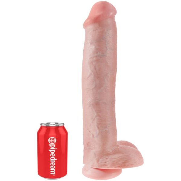 KING COCK - PÊNIS REALÍSTICO COM BOLAS 34,2 CM LEVE - Image 5