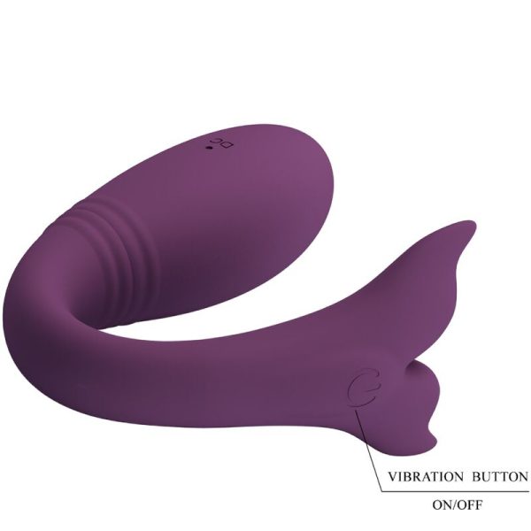 PRETTY LOVE - JAYLEEN VIBRADOR APP CONTROLE REMOTO ROXO - Image 8