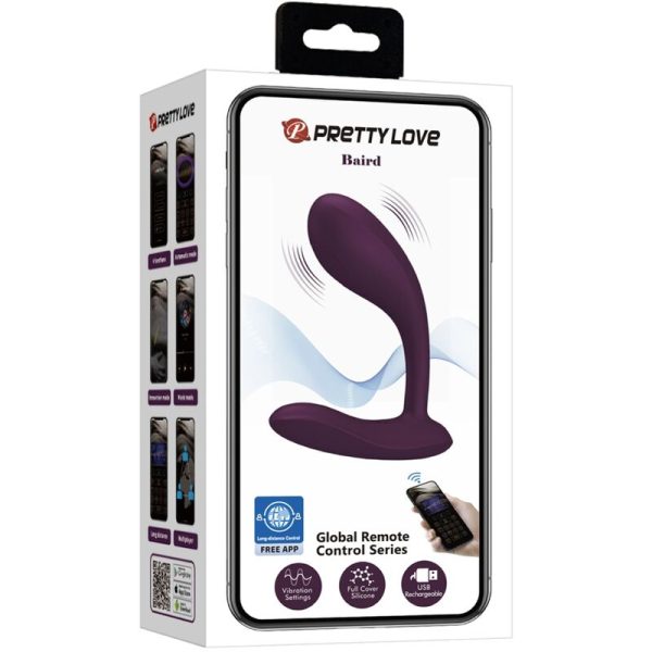 PRETTY LOVE - BAIRD G-SPOT 12 VIBRAÇÕES RECARREGÁVEL LILA APP - Image 14