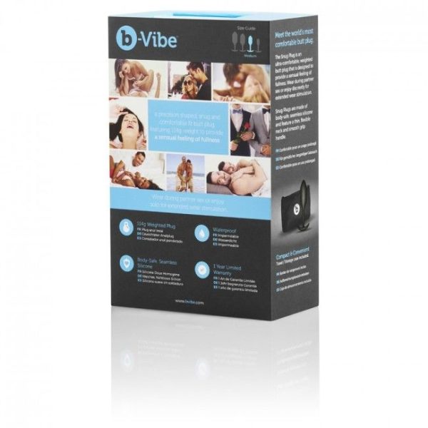 B-VIBE  SNUG PLUG ANAL 2 NEGRO - Image 3