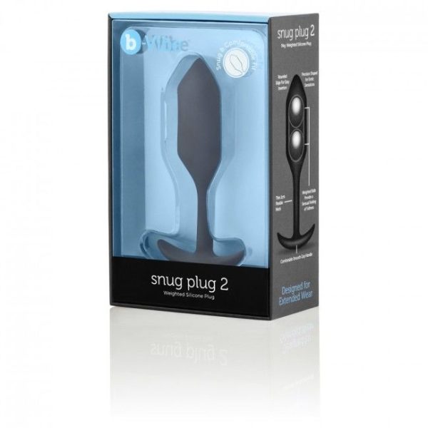 B-VIBE  SNUG PLUG ANAL 2 NEGRO - Image 4