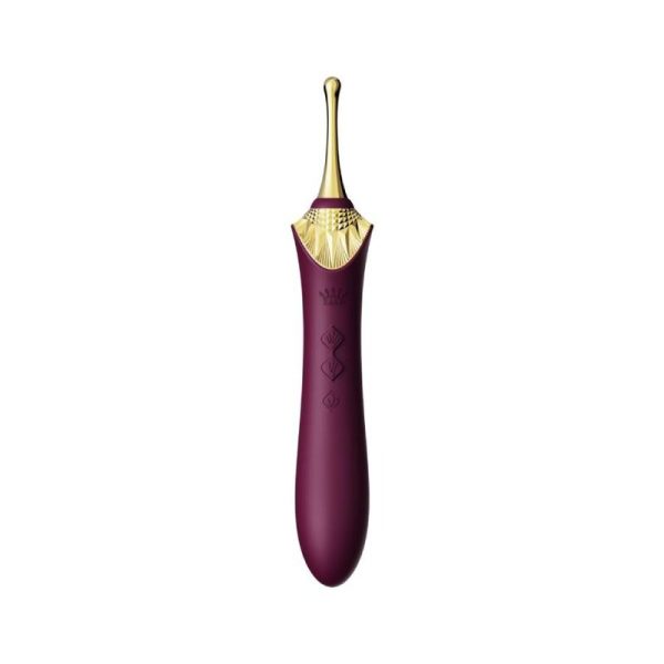 ZALO - BESS 2 CLITORAL MASSAGER PURPLE - Image 2