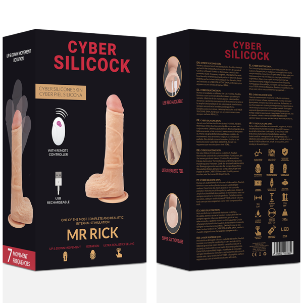 CYBER SILICOCK REALISTICO CONTROL REMOTO MR RICK - Image 7