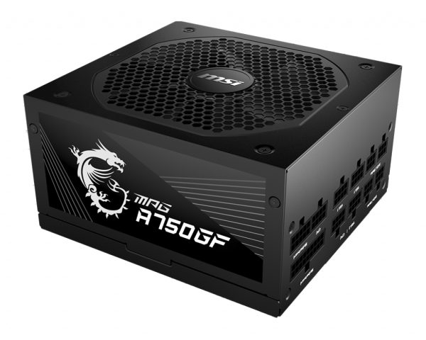 Fuente de alimentacion atx 750w msi mpg a750gf - 80+ gold - full modular - 2xcpu 8p