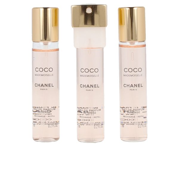 COCO MADEMOISELLE eau de parfum vaporizador twist & spray refills 3 x 7 ml