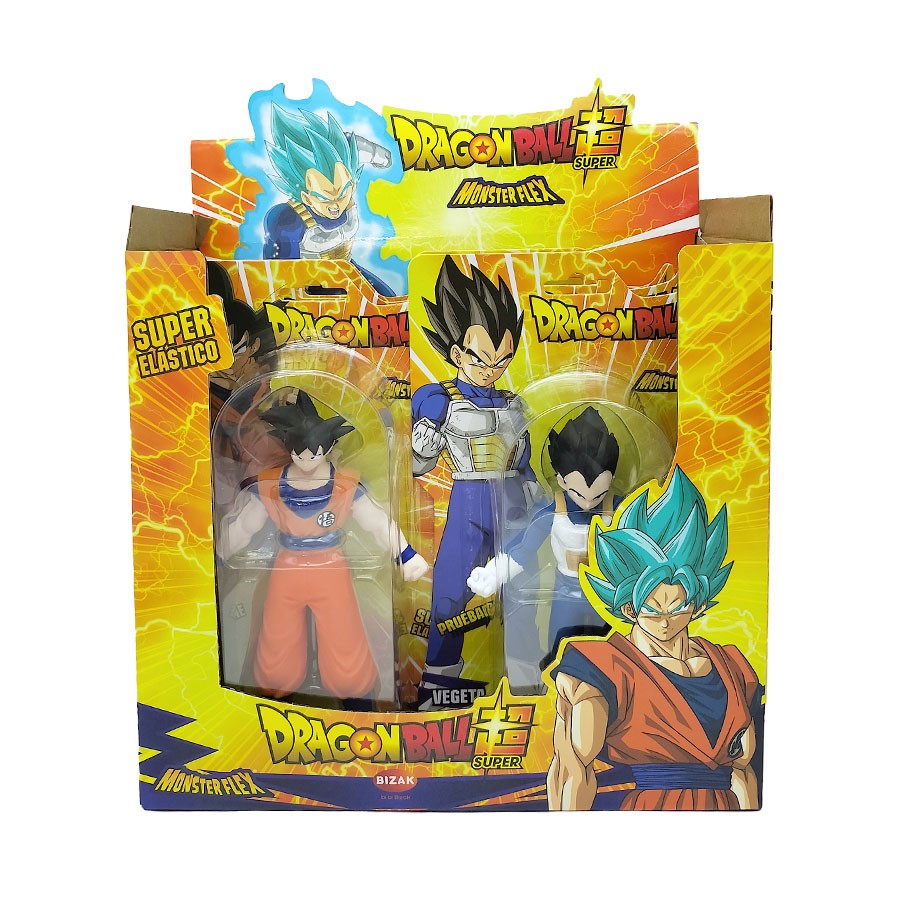 DISPLAY 6 DRAGON BALL MONSTER FLEX SURTIDOS