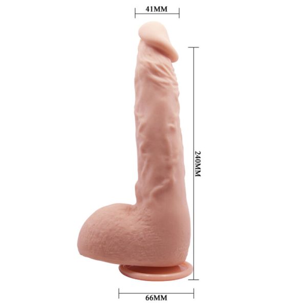 JASON DILDO REALÍSTICO CARNE 24 CM - Image 2