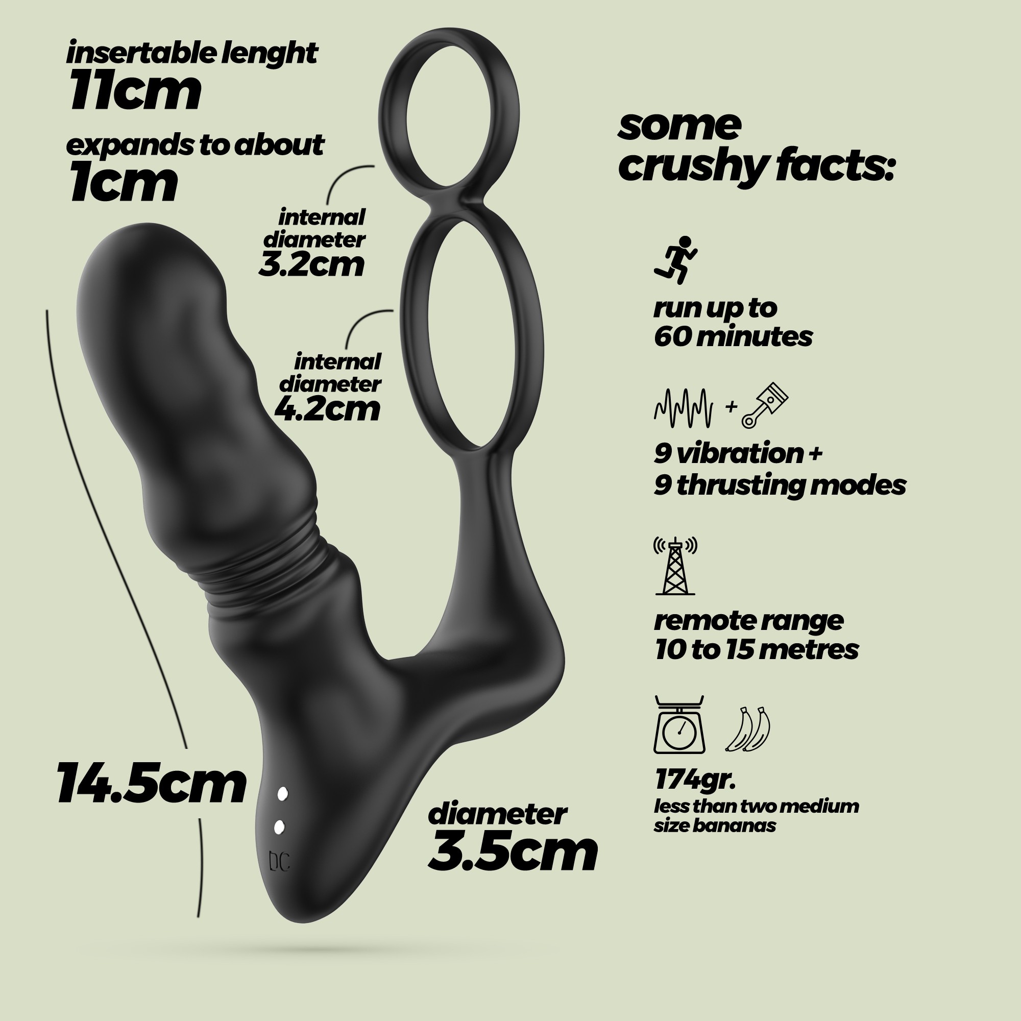 VIBRADOR DE PRÓSTATA COM COMANDO CRIXUS CRUSHIOUS - Image 6