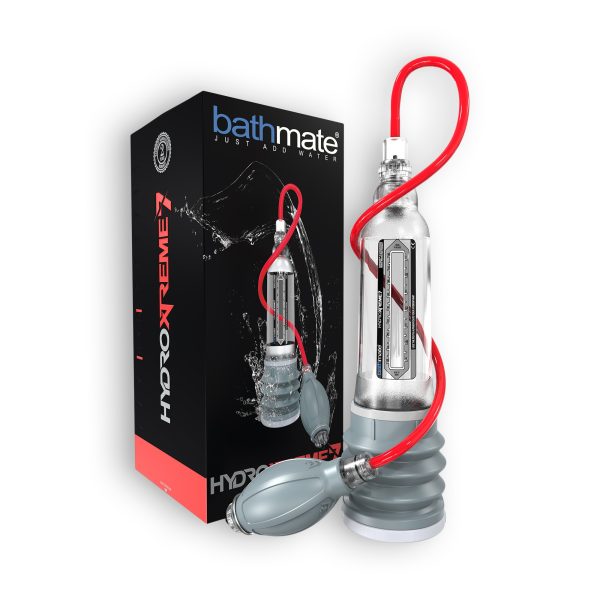BOMBA COM ACESSÓRIOS BATHMATE HYDROXTREME 7 TRANSPARENTE - Image 2