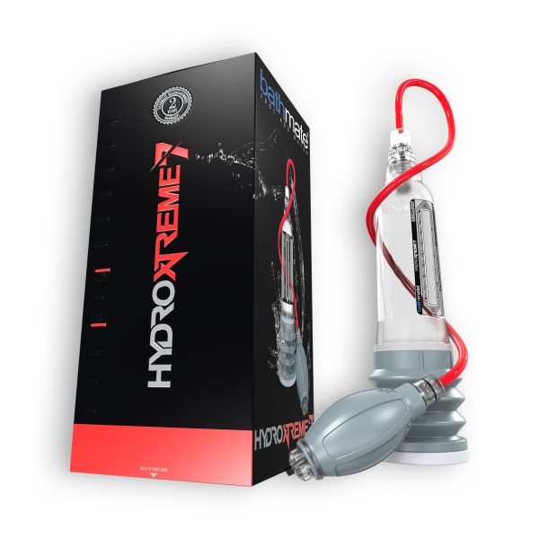 BOMBA COM ACESSÓRIOS BATHMATE HYDROXTREME 7 TRANSPARENTE - Image 3