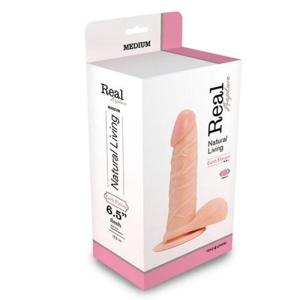VIBRADOR REALÍSTICO REAL RAPTURE EARTH FLAVOUR 6.5'' BRANCO - Image 2