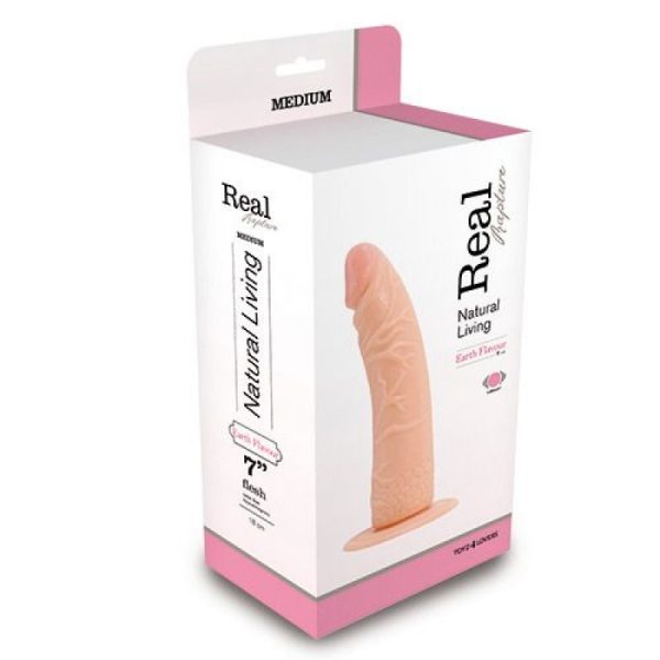 VIBRADOR REALÍSTICO REAL RAPTURE EARTH FLAVOUR 7'' BRANCO - Image 2