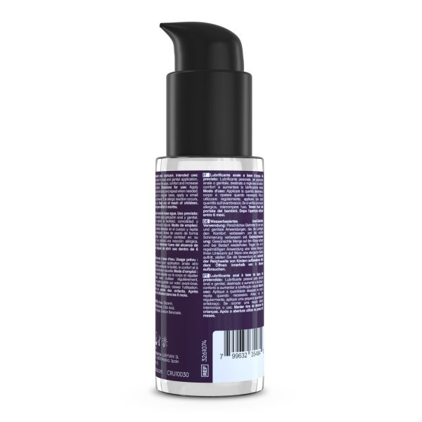 DEEP DIVER DILDO DUPLO COM LUBRIFICANTE ANAL 50ML CRUSHIOUS ROXO - Image 3