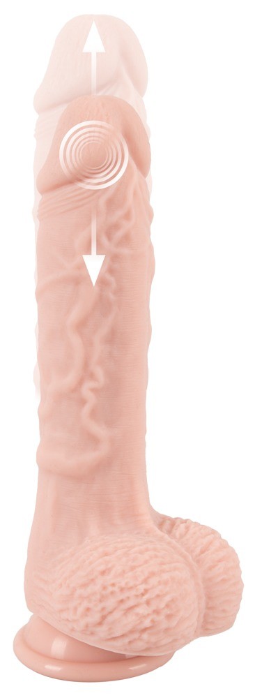 VIBRADOR REALISTA COM FUNÇÃO VAI-VEM E COMANDO SEM FIOS MEDICAL SILICONE RC VIBRATOR YOU2TOYS - Image 2