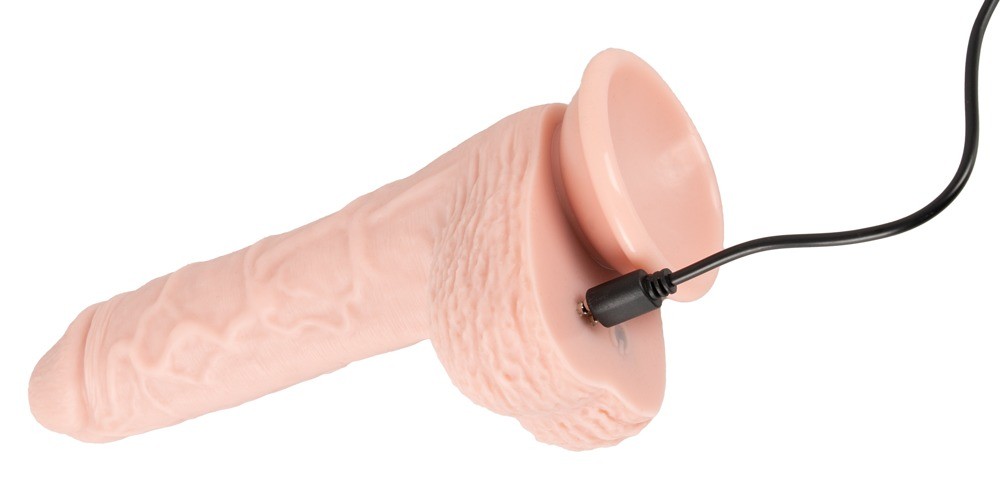 VIBRADOR REALISTA COM FUNÇÃO VAI-VEM E COMANDO SEM FIOS MEDICAL SILICONE RC VIBRATOR YOU2TOYS - Image 6