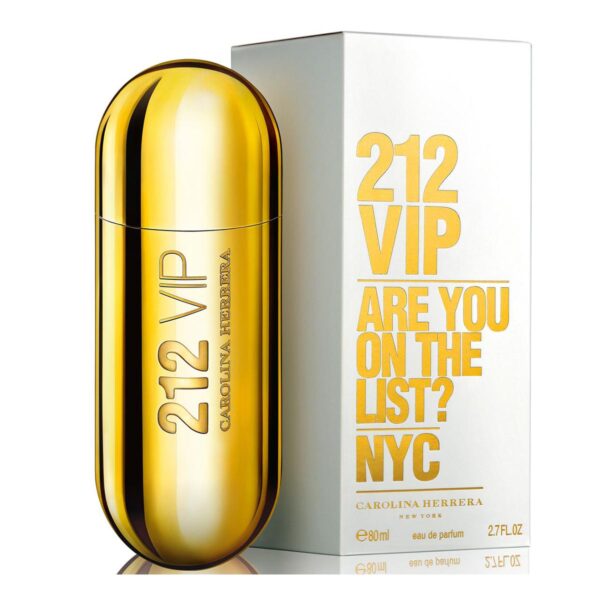 CAROLINA HERRERA 212 VIP EAU DE PARFUM 80ML VAPORIZADOR