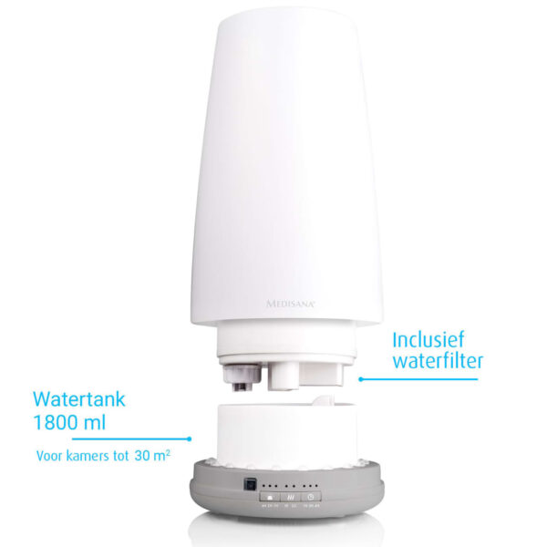 Medisana Humidificador de ar AH 670 35 W branco - Image 6