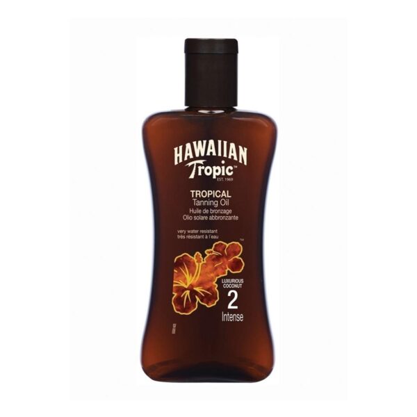 HAWAIIAN TROPIC TANNING OIL INTENSE 200ML