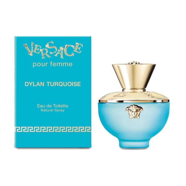 VERSACE POUR FEMME EAU DE TOILETTE DYLAN TURQUOISE 50ML VAPORIZADOR