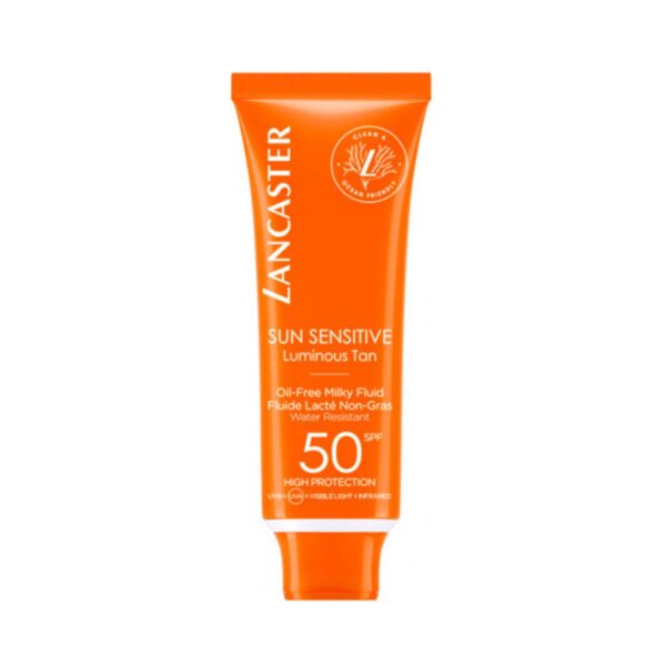 LANCASTER SUN SENSITIVE LUMINOUS TAN OIL-FREE SPF50 50ML