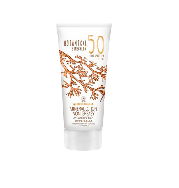 AUSTRALIAN GOLD AG BOTANICAL LOCION SPF50 MINERAL 147ML