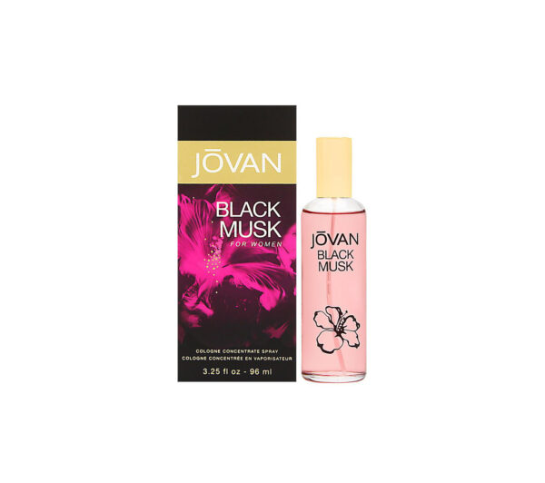 JOVAN MUSK BLACK EAU DE COLOGNE 96ML VAPORIZADOR