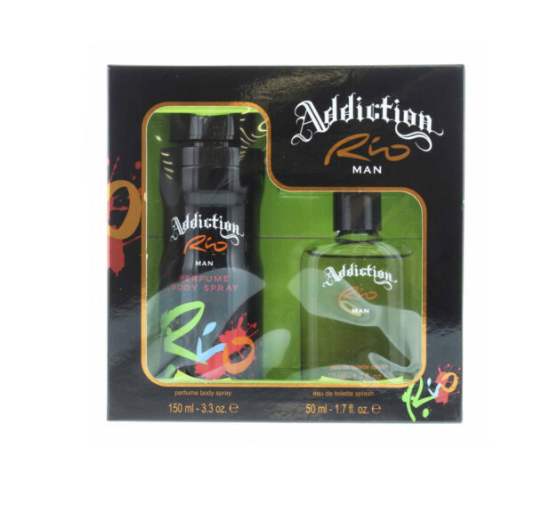 ADDICTION RIO MAN SET EAU DE TOILETTE 50ML