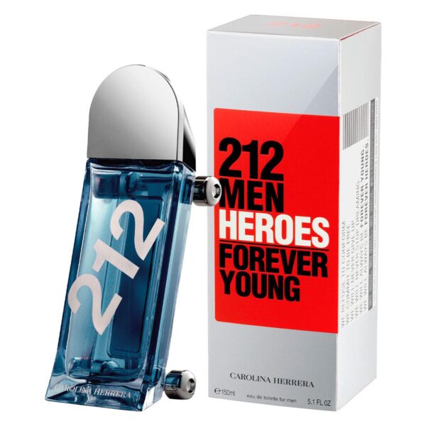 CAROLINA HERRERA 212 HEROES MEN EAU DE TOILETTE 150ML VAPORIZADOR