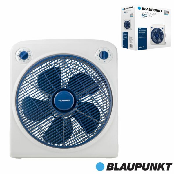 VENTILADOR BLAUPUNKT BOX FAN C/TEMPORIZADOR