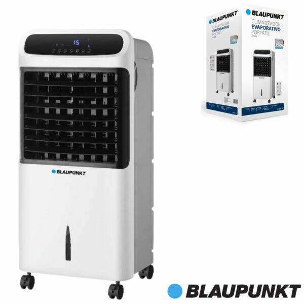 CLIMATIZADOR EVAPORATIVO BLAUPUNKT FRIO/CALOR 80W 12L C/TEMPORIZ 12H+MANDO+PANT.DIG.