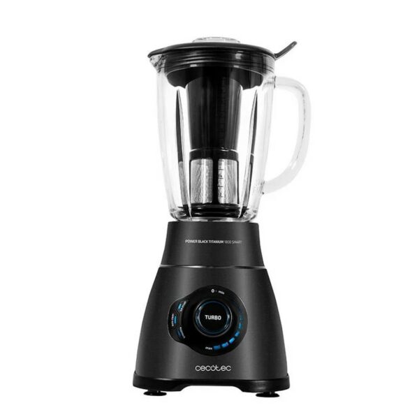 Batidora de vaso cecotec power black titanium 1800 smart 1800w 2.1l