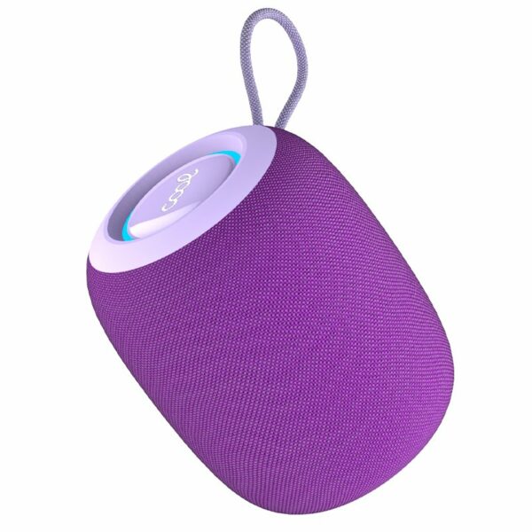 Altavoz Bluetooth Universal Música 6W COOL Cord TWS Violeta - Image 2