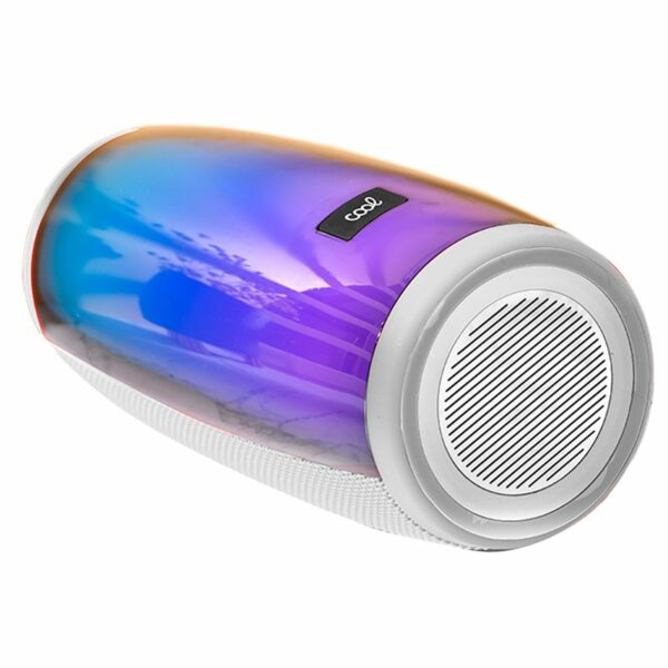 Altavoz Música Universal Bluetooth Marca COOL LED (14W) Blanco - Image 2