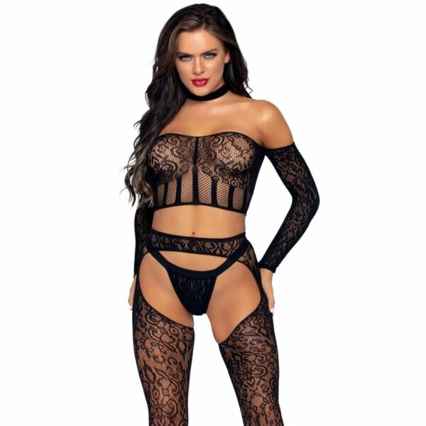 CONJUNTO DE TRÊS PEÇAS LEG AVENUE TAMANHO ÚNICO