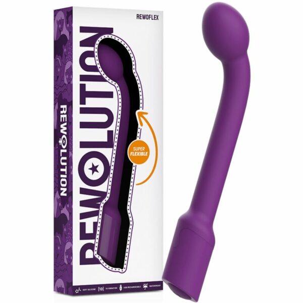 REWOLUTION REWOFLEX FLEXÍVEL VIBRADOR ESTIMULADOR DO PONTO G - Image 3