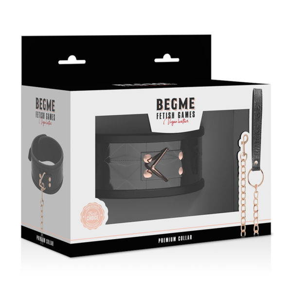 BEGME - BLACK EDITION PREMIUM COLAR DE COURO VEGAN - Image 7