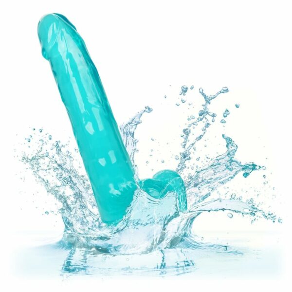 DILDO QUEEN TAMANHO CALEX - AZUL 20,3 CM - Image 5