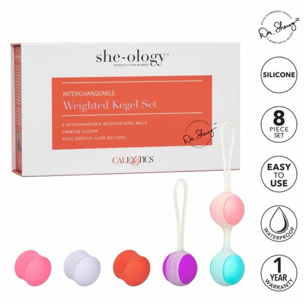 CALEX SHE-OLOGY SET BOLAS KEGEL INTERCAMBIABLES - Image 6