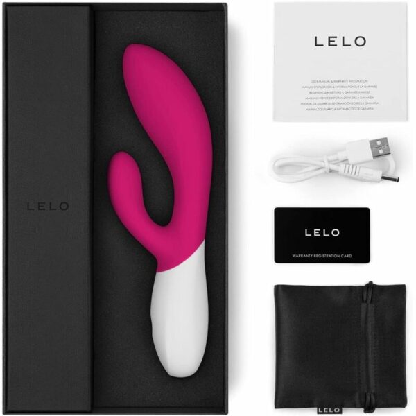 LELO INA WAVE 2 VIBRADOR CERISE - Image 3