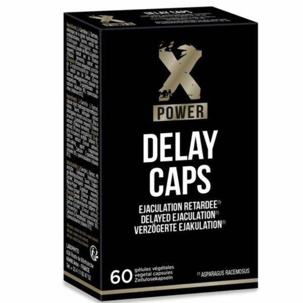 XPOWER DELAY CAPS EJACULAÇÃO RETARDADA 60 CÁPSULAS