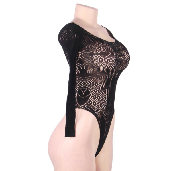 QUEEN LINGERIE LONG SLEEVE TEDDY SL - Image 6