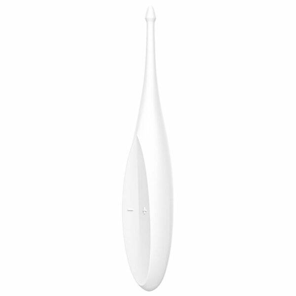 SATISFYER TWIRLING FUN TIP VIBRATOR - BRANCO