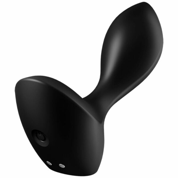 SATISFYER BACKDOOR LOVER VIBRATING PLUG - PRETO